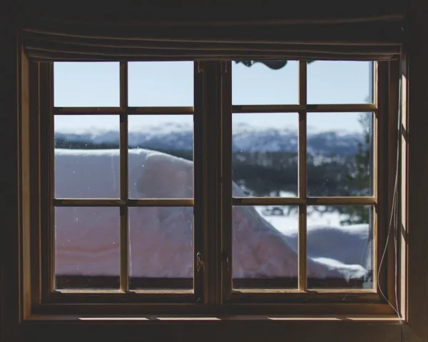 Fensterreinigung mit Rahmen
